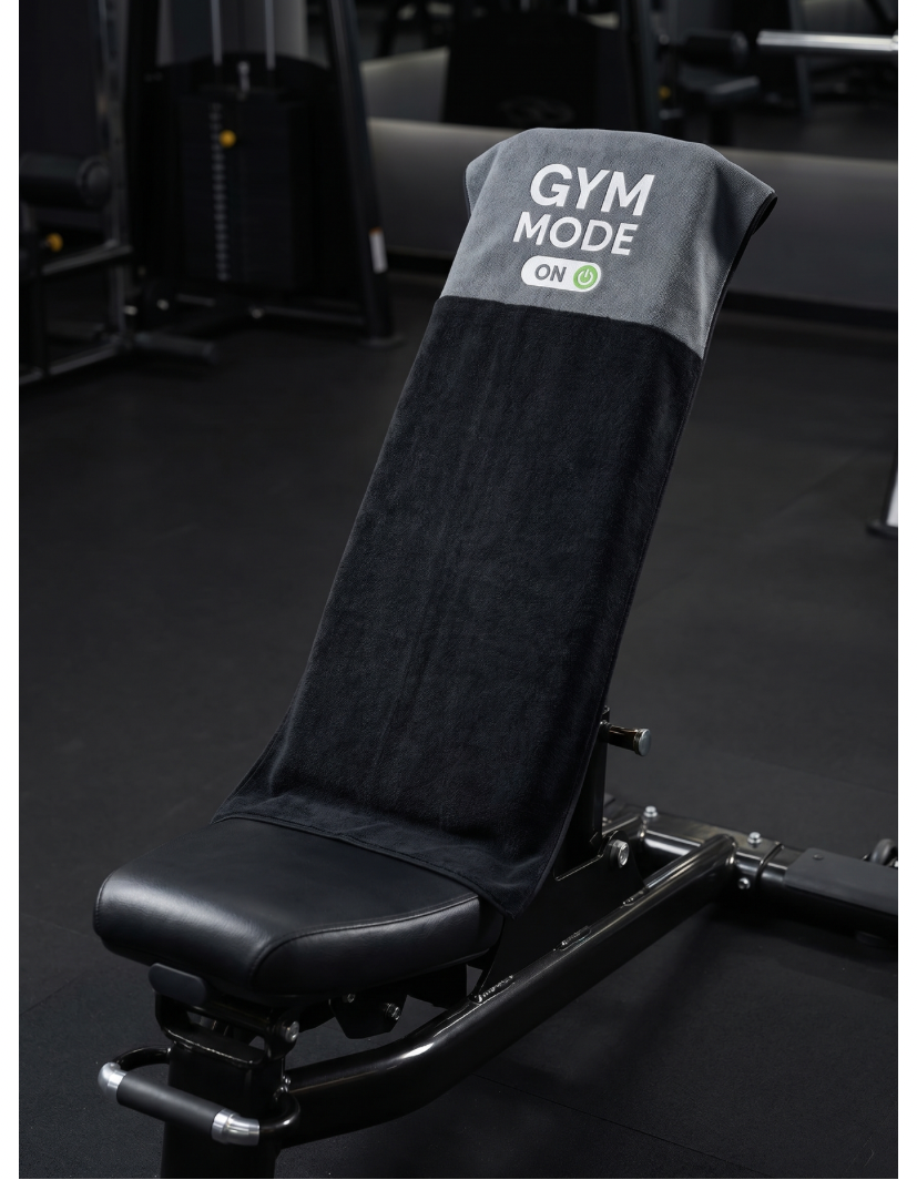 Gym Mode On – Ninja Antibacterial Gym Towel – front design
