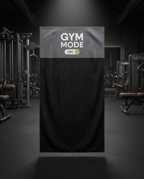 Ninja Antibacterial Microfiber Gym Towel – Gym Mode On