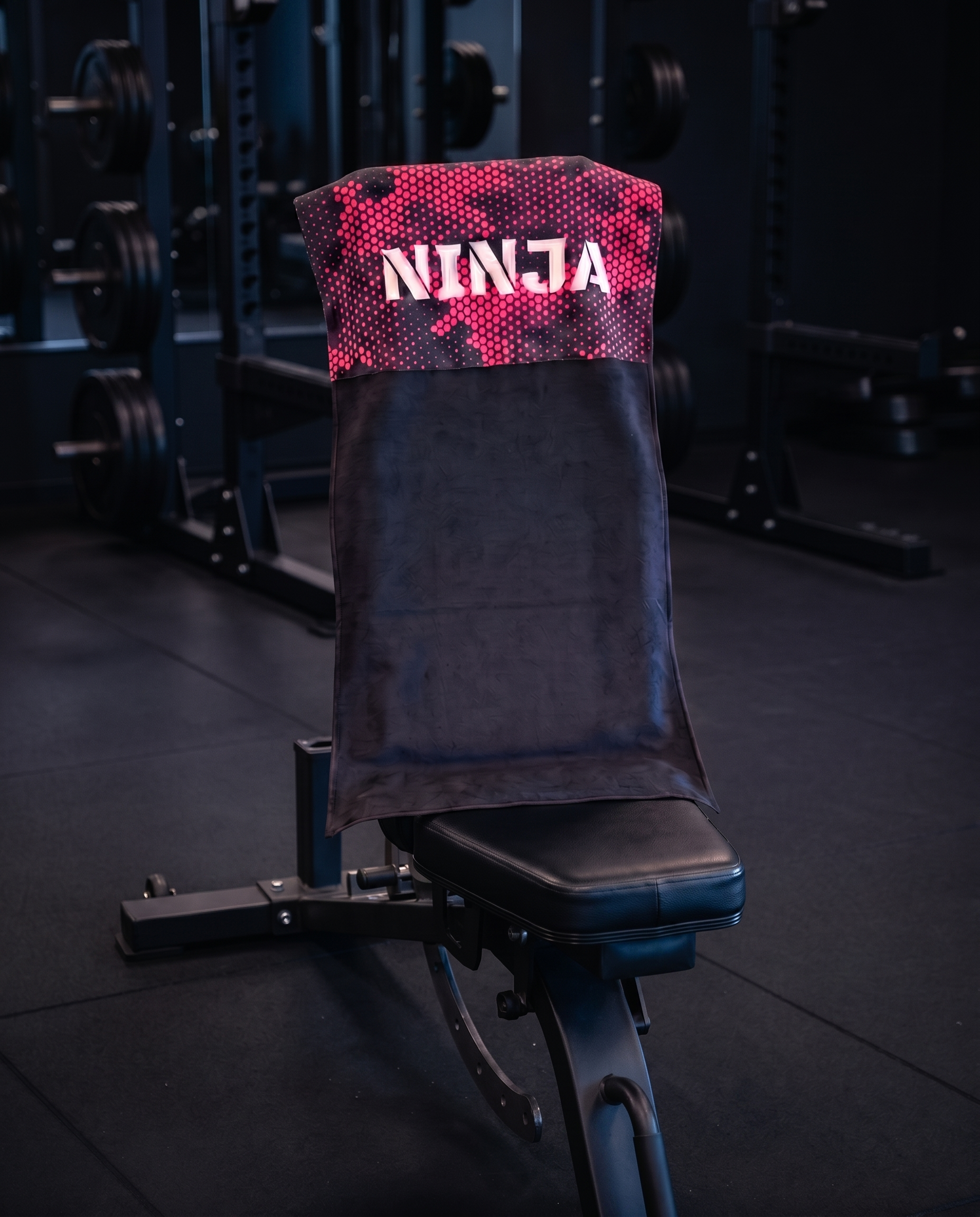 Ninja Antibacterial Microfiber Gym Towel – Ninja Pink