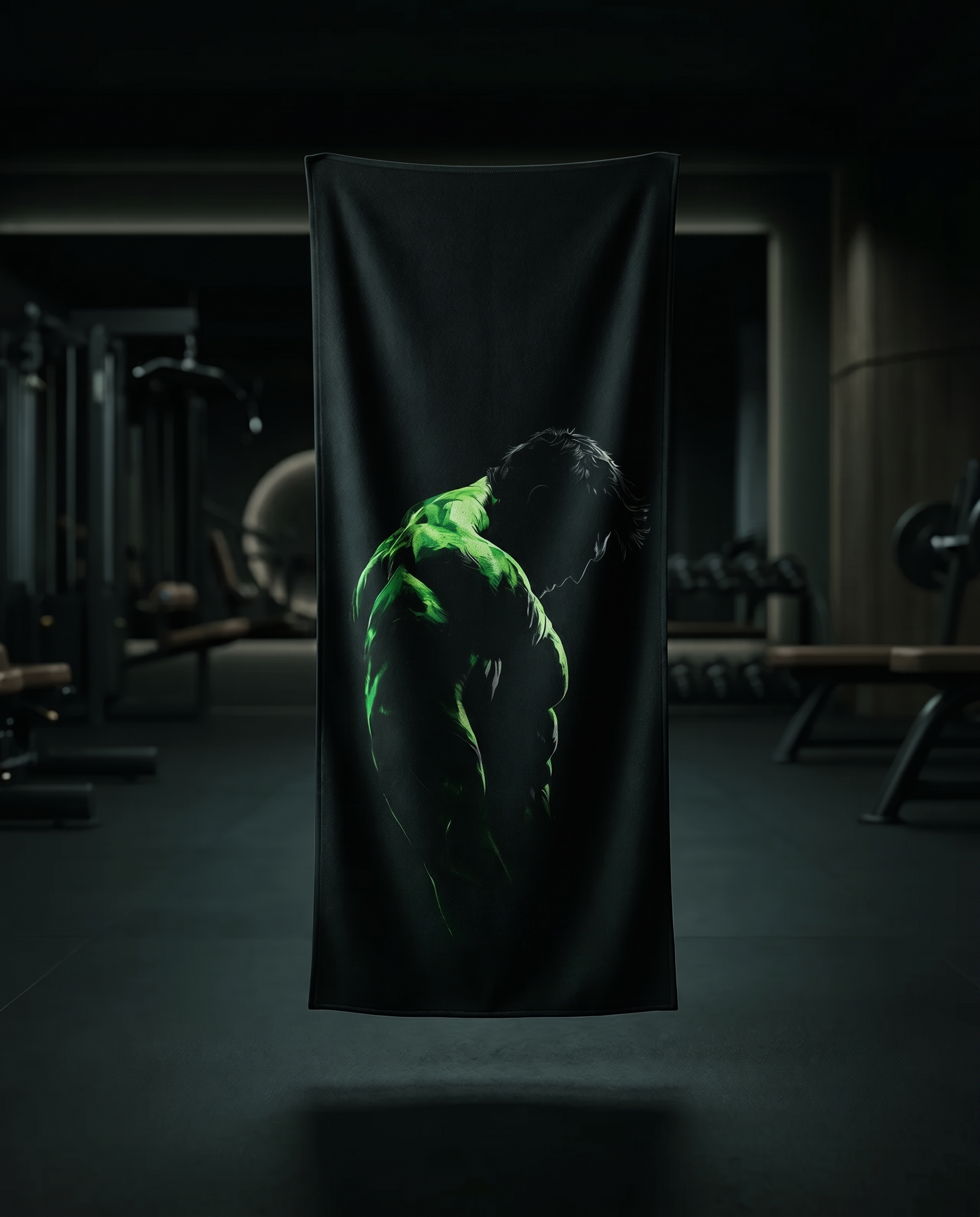 Ninja Antibacterial Microfiber Gym Towel – Hulk Power Edition
