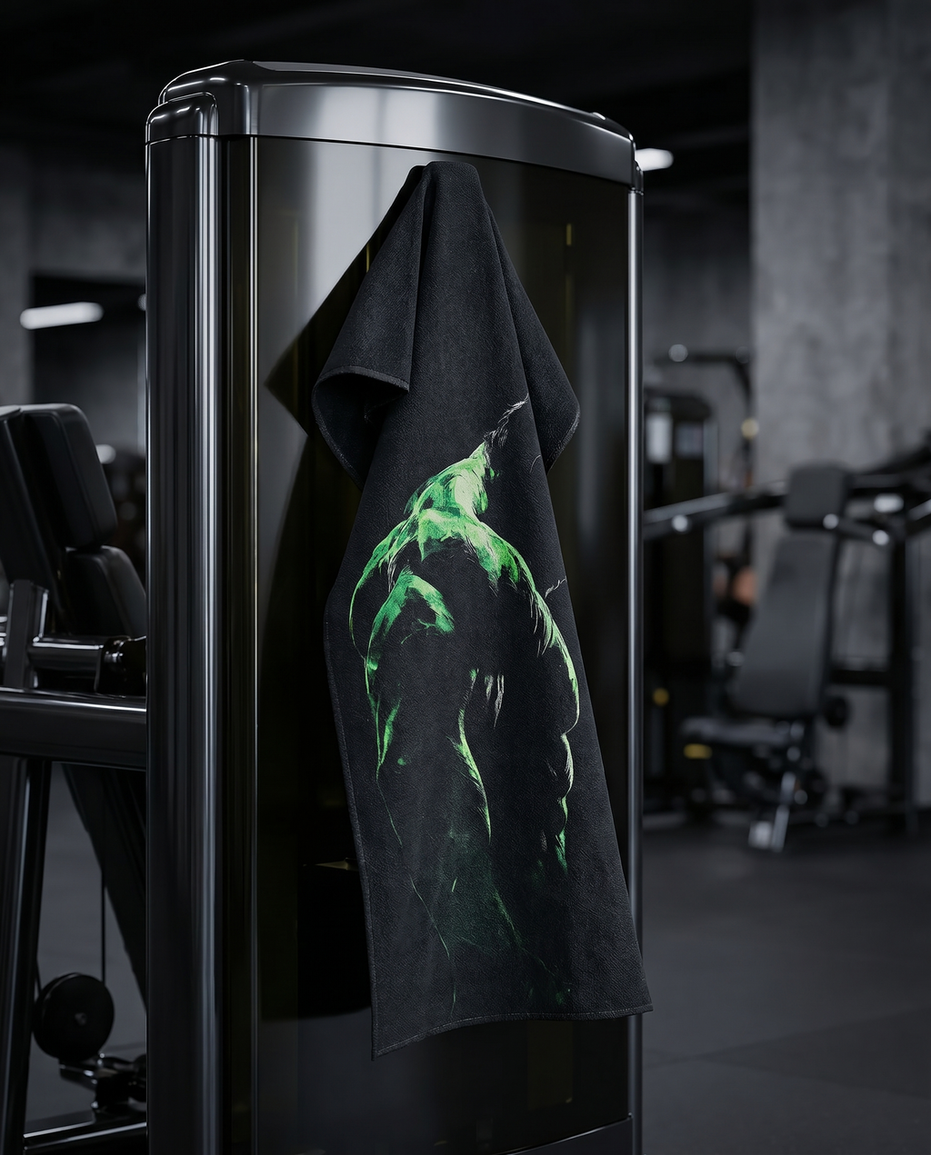 Ninja Antibacterial Microfiber Gym Towel – Hulk Power Edition