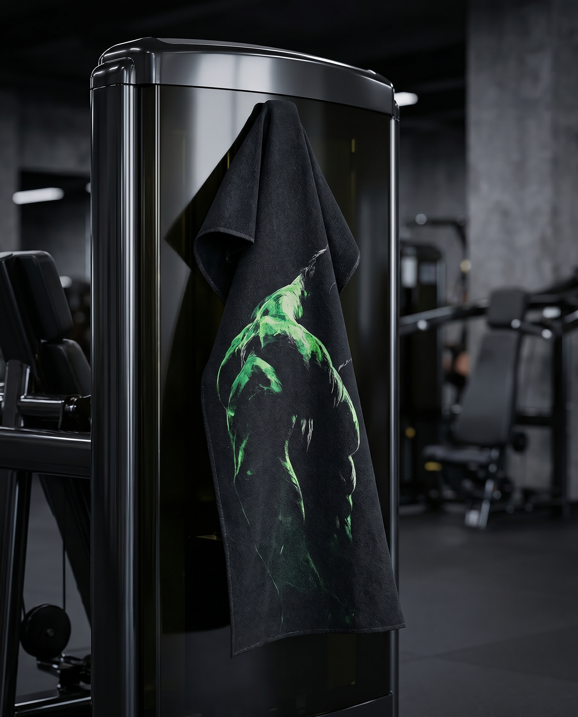 Ninja Antibacterial Microfiber Gym Towel – Hulk Power Edition