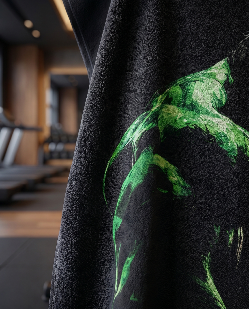 Ninja Antibacterial Microfiber Gym Towel – Hulk Power Edition