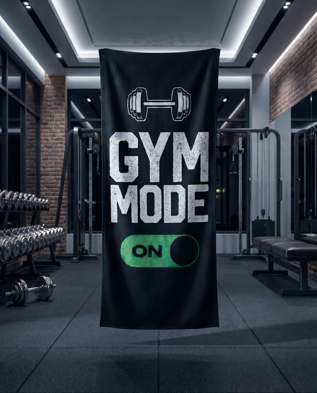 Ninja Antibacterial Microfiber Gym Towel – Gym Mode