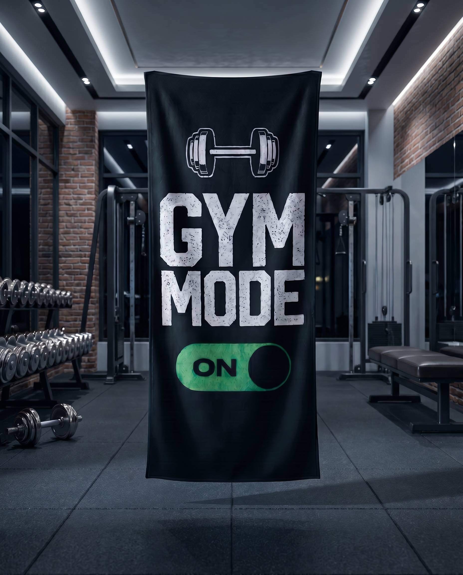 Ninja Antibacterial Microfiber Gym Towel – Gym Mode