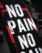 Ninja Antibacterial Microfiber Gym Towel – No Pain No Gain