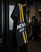 Ninja Antibacterial Microfiber Gym Towel – Never Give Up Stripe