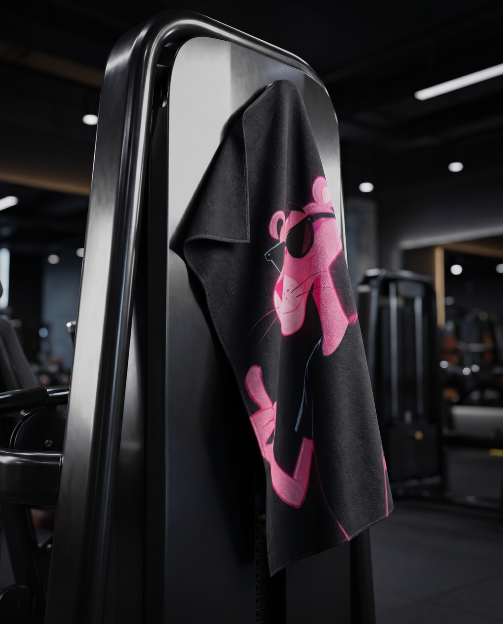 Ninja Antibacterial Microfiber Gym Towel – Pink Edition