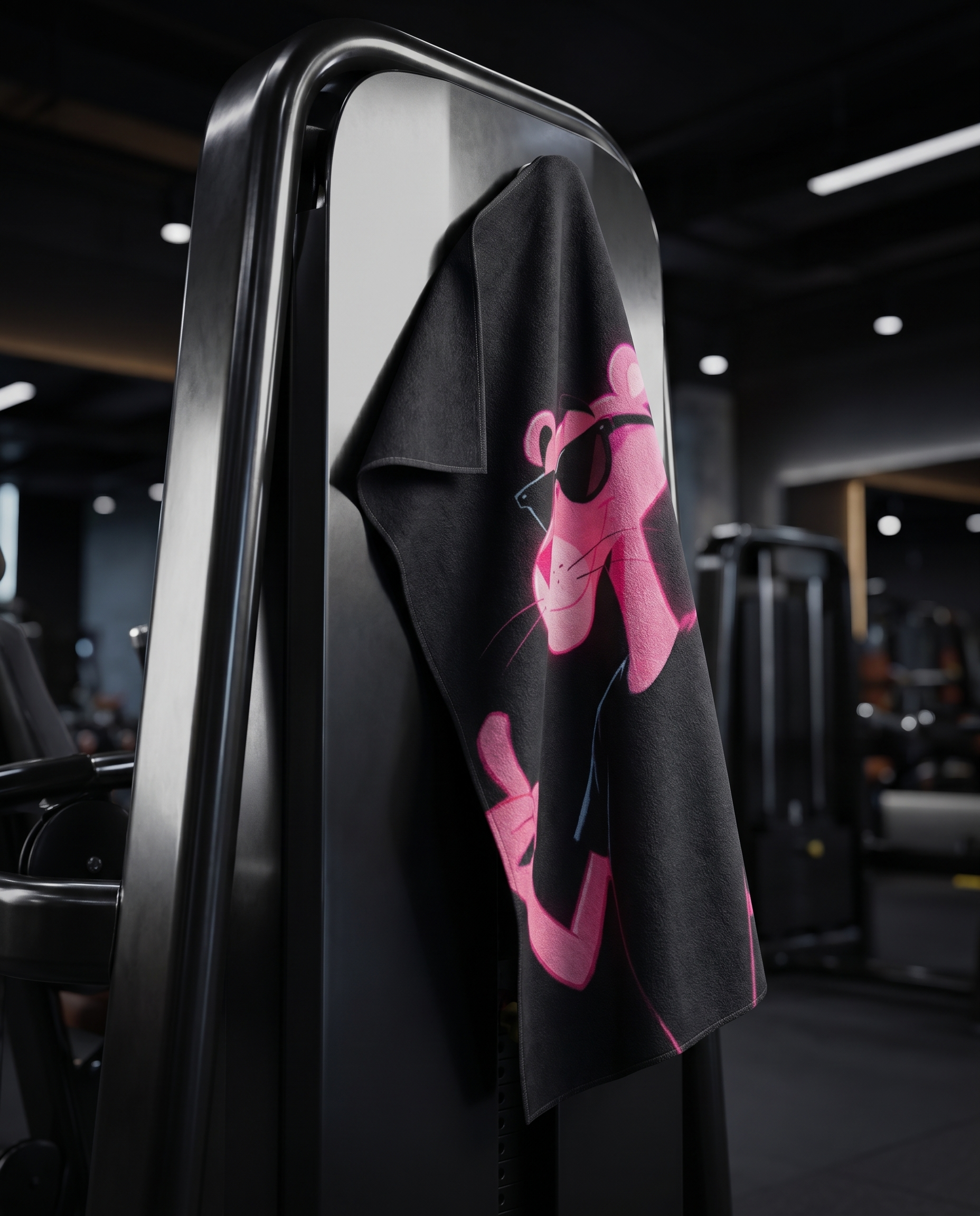 Ninja Antibacterial Microfiber Gym Towel – Pink Edition