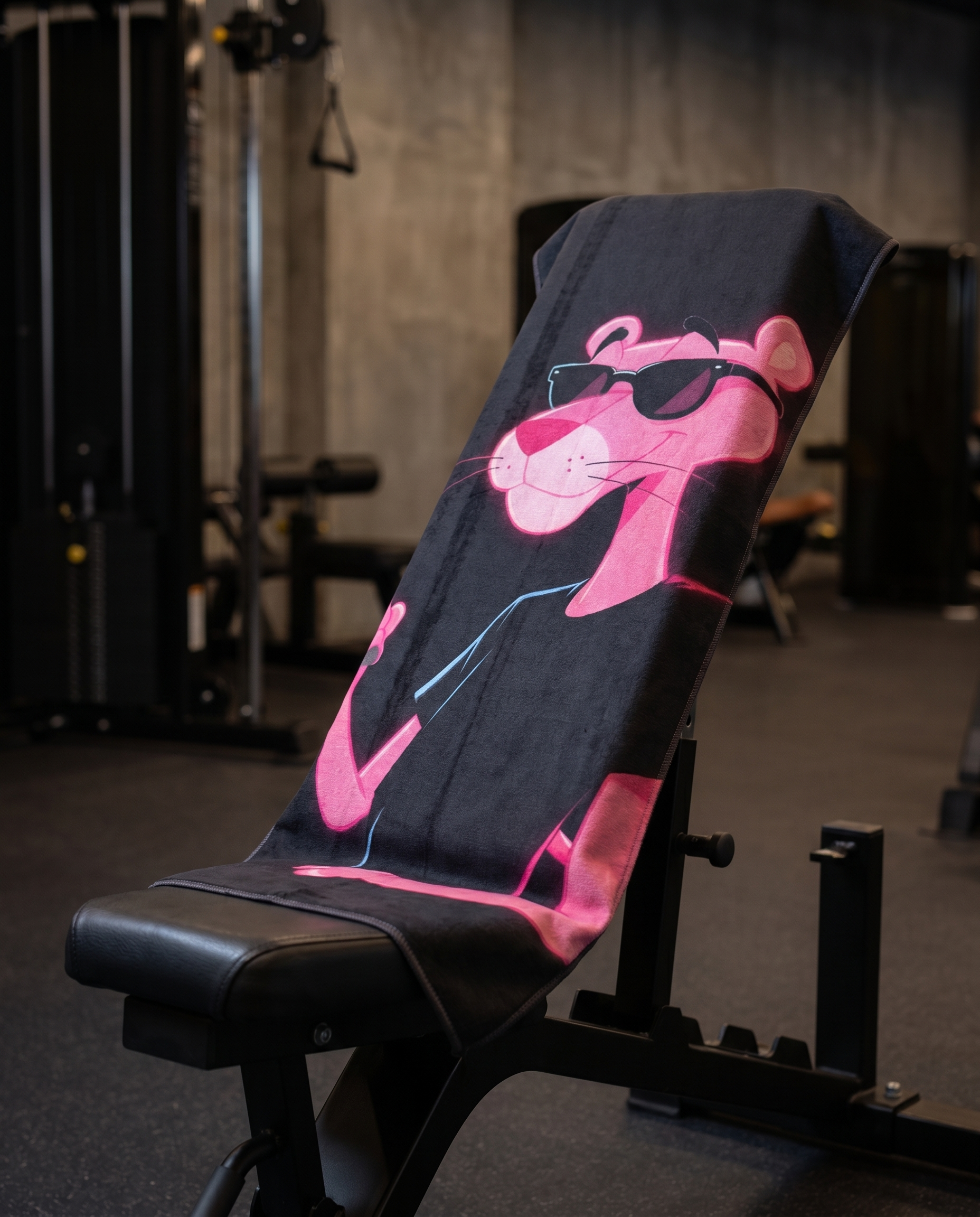 Ninja Antibacterial Microfiber Gym Towel – Pink Edition