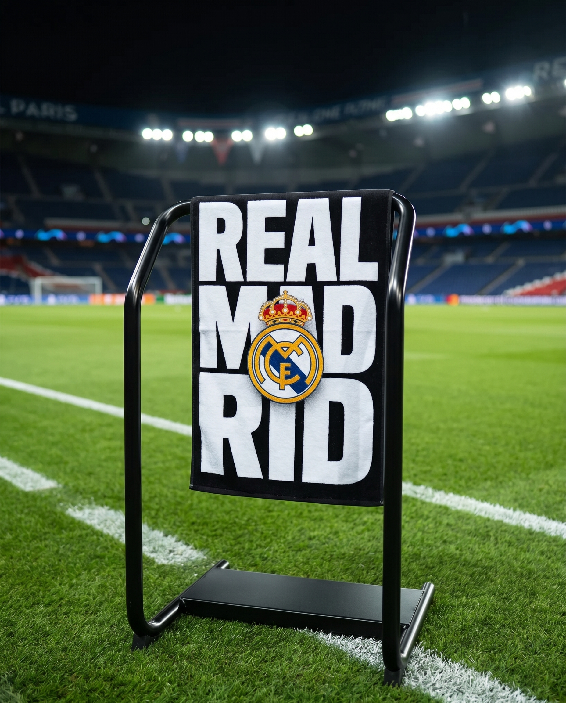 Ninja Antibacterial Microfiber Gym Towel – Real Madrid Edition