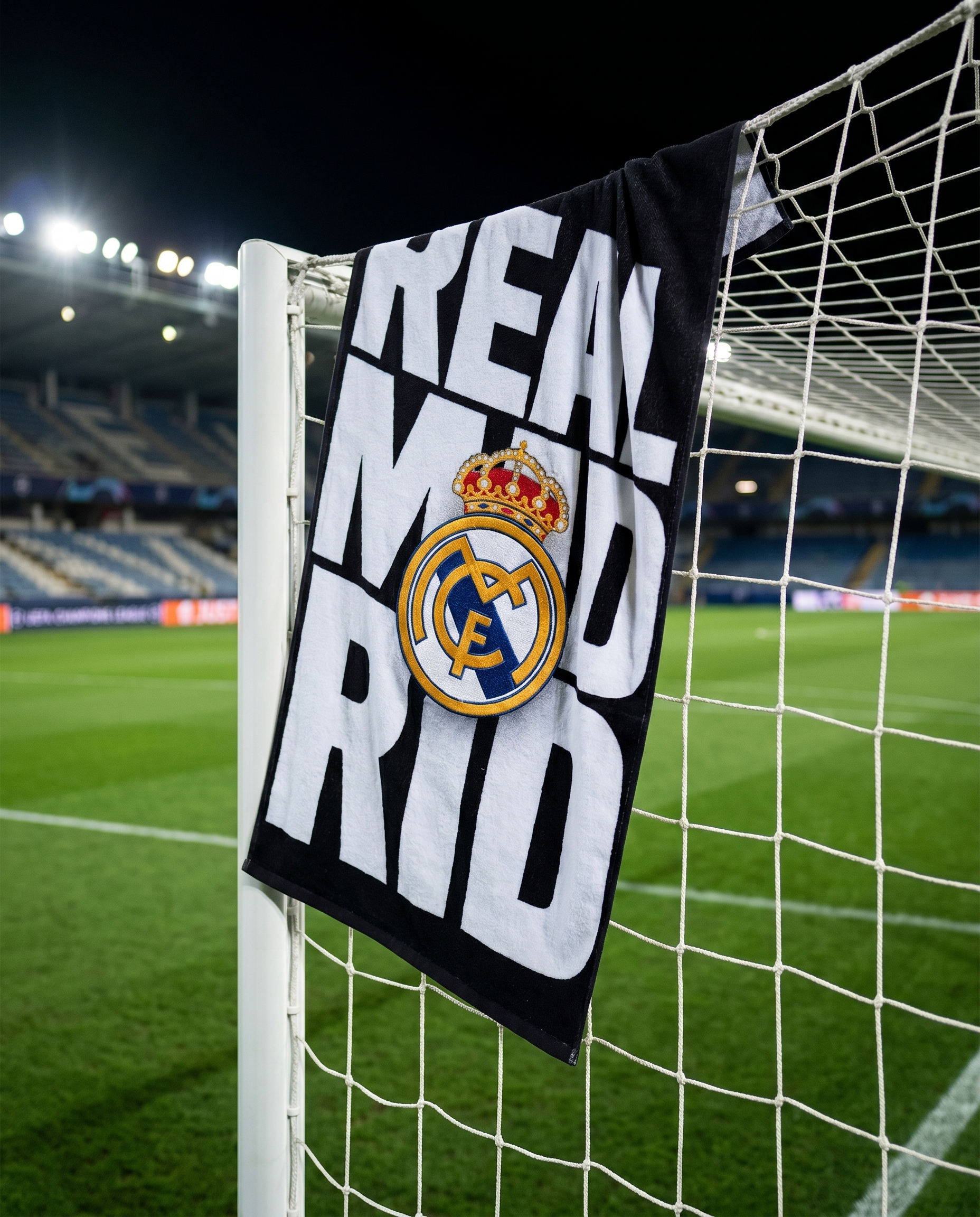 Ninja Antibacterial Microfiber Gym Towel – Real Madrid Edition