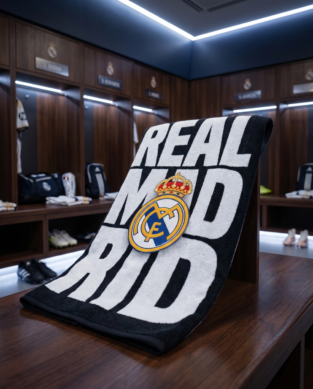 Ninja Antibacterial Microfiber Gym Towel – Real Madrid Edition