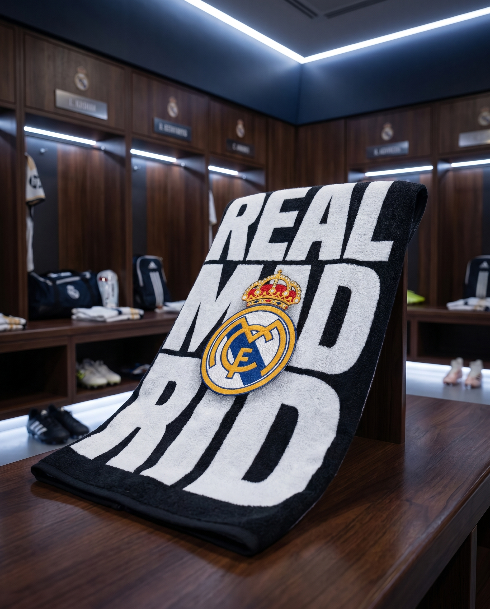 Ninja Antibacterial Microfiber Gym Towel – Real Madrid Edition