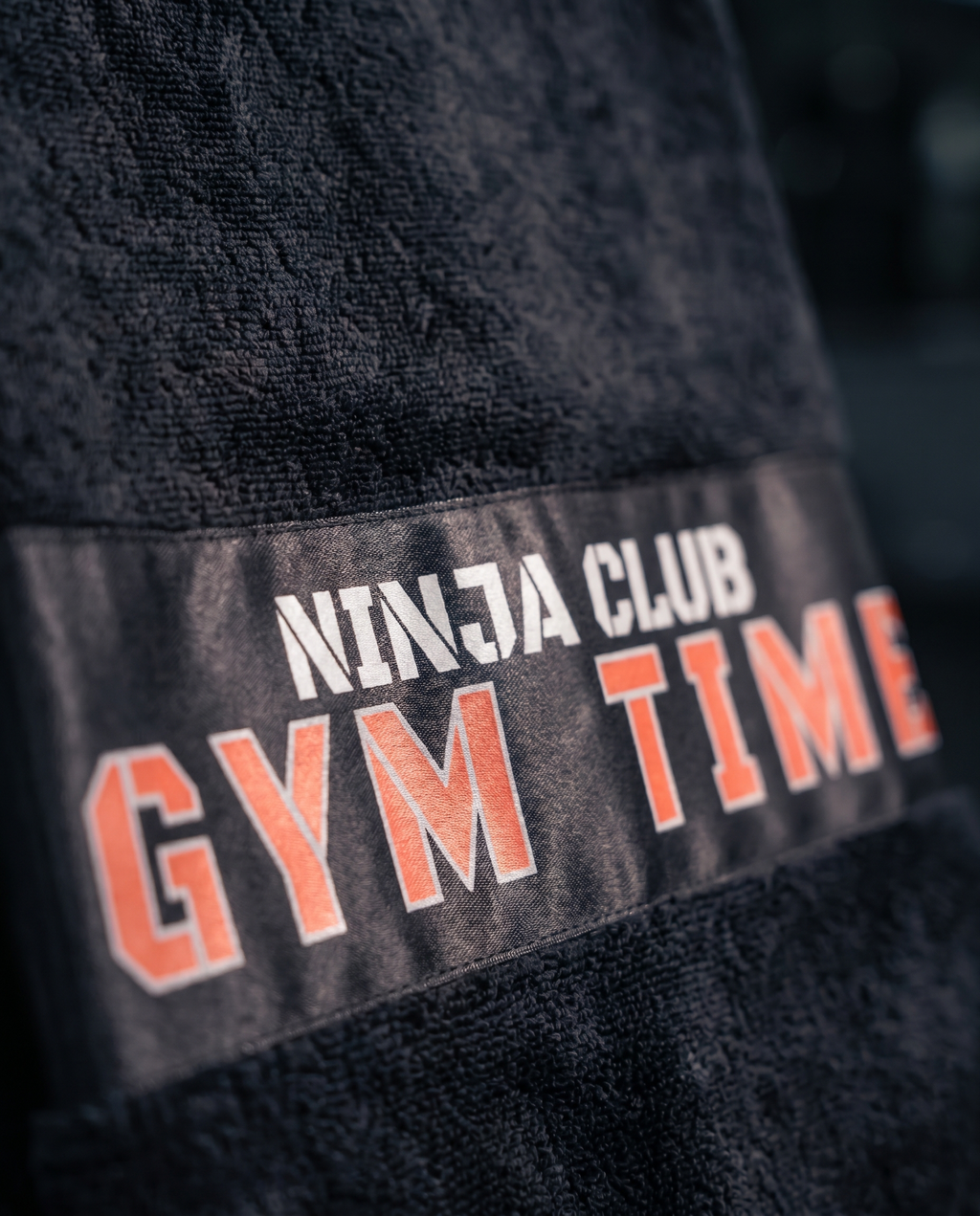 Ninja Antibacterial Gym Towel – Gym Time Edition