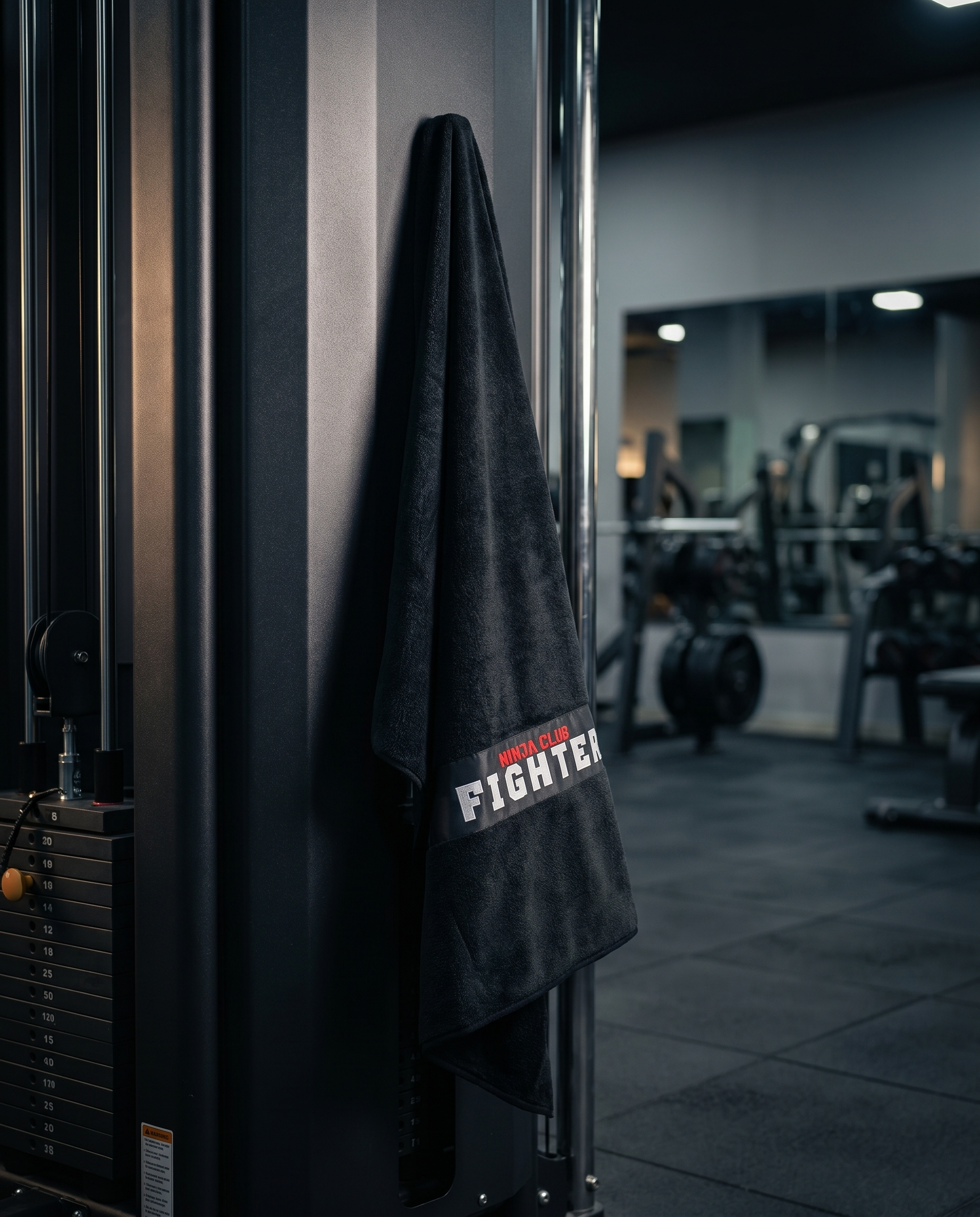Ninja Antibacterial Gym Towel – Ninja Fighter Edition