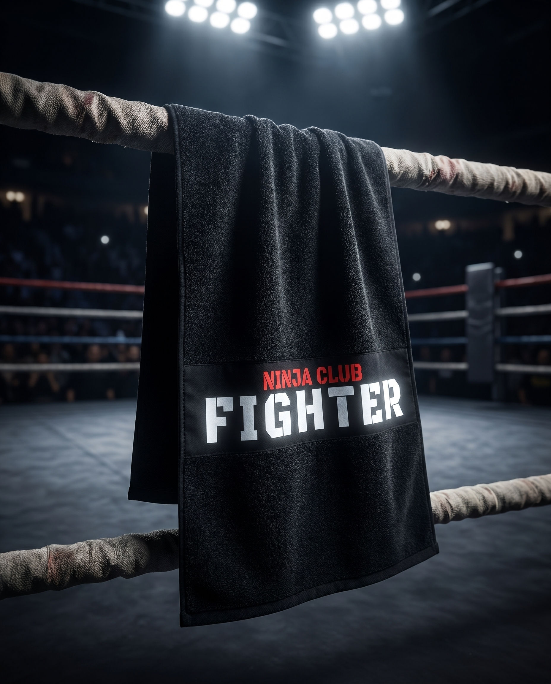 Ninja Antibacterial Gym Towel – Ninja Fighter Edition