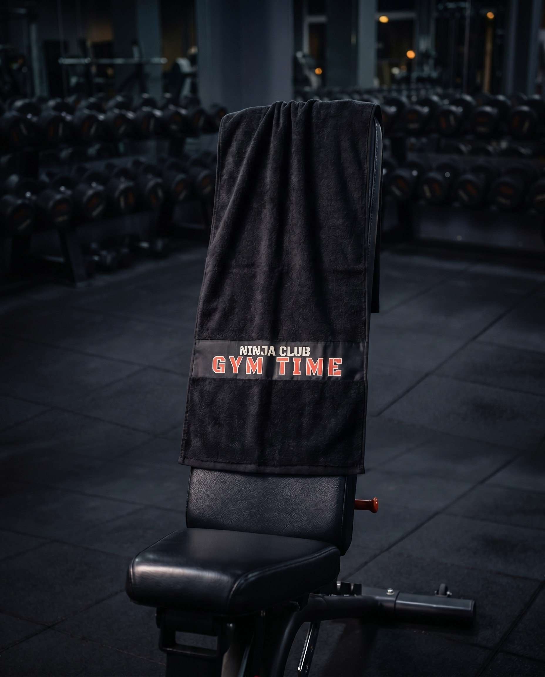 Ninja Antibacterial Gym Towel – Gym Time Edition