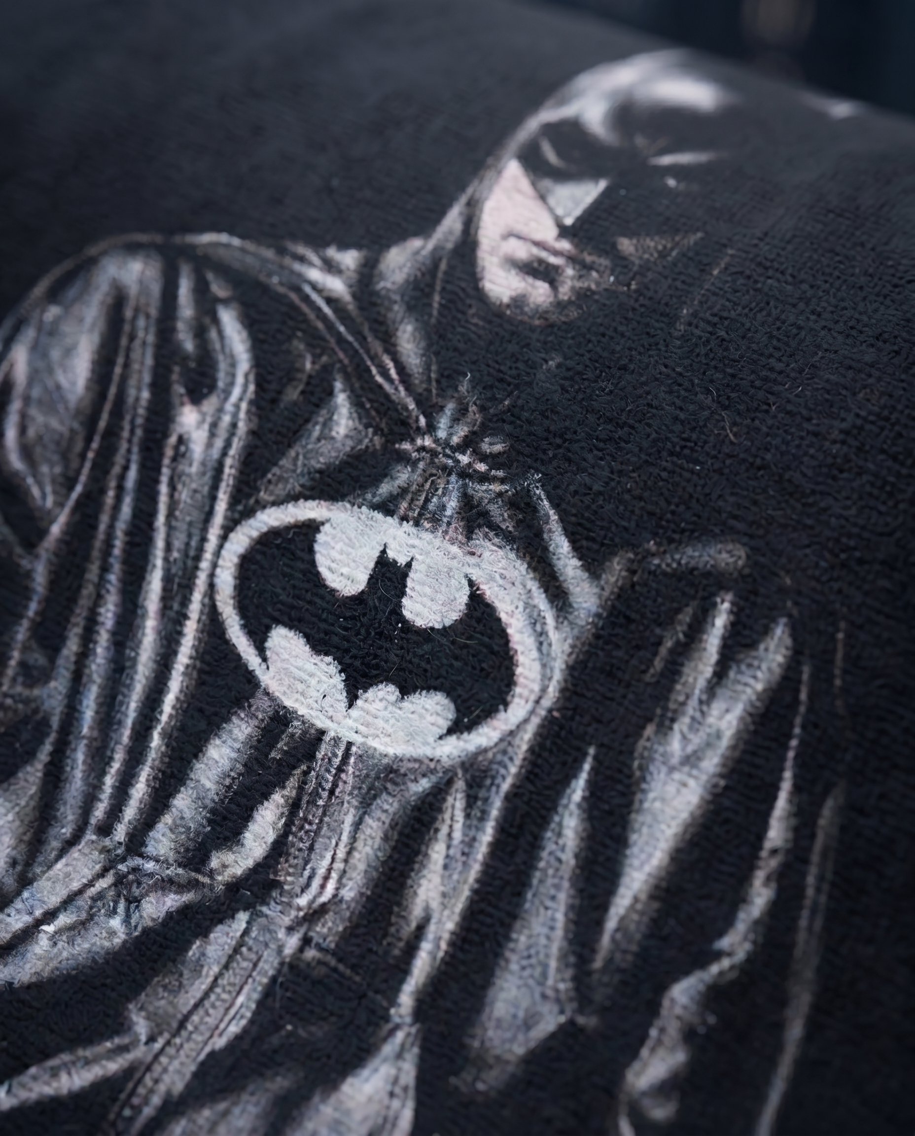 Ninja Antibacterial Microfiber Gym Towel – Batman Edition