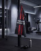 Ninja Antibacterial Microfiber Gym Towel – Never Give Up Core