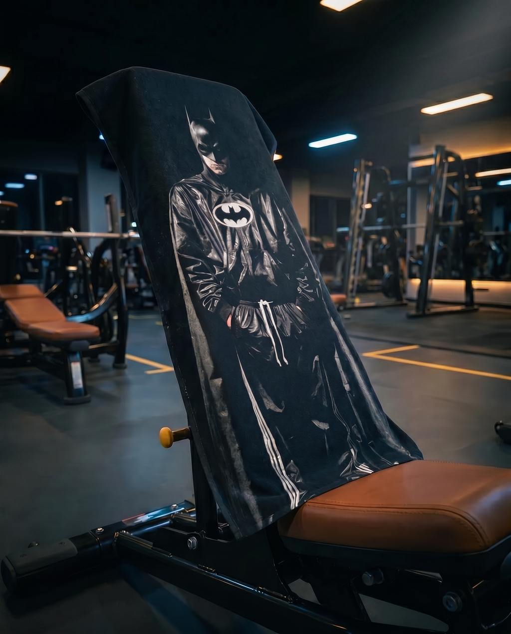Ninja Antibacterial Microfiber Gym Towel – Batman Edition