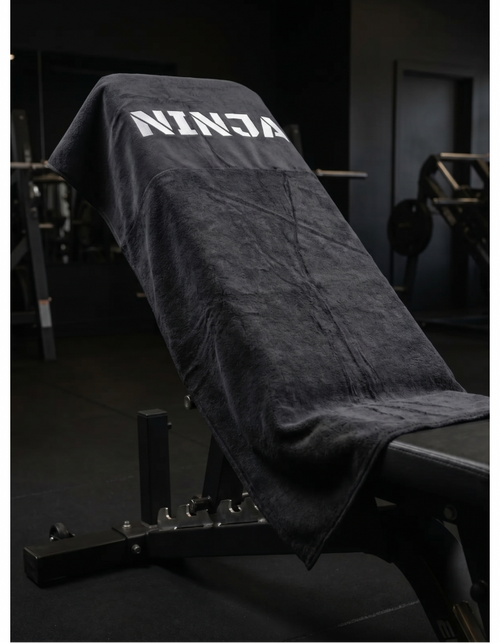 Ninja Force – Antibacterial Gym Towel – front design