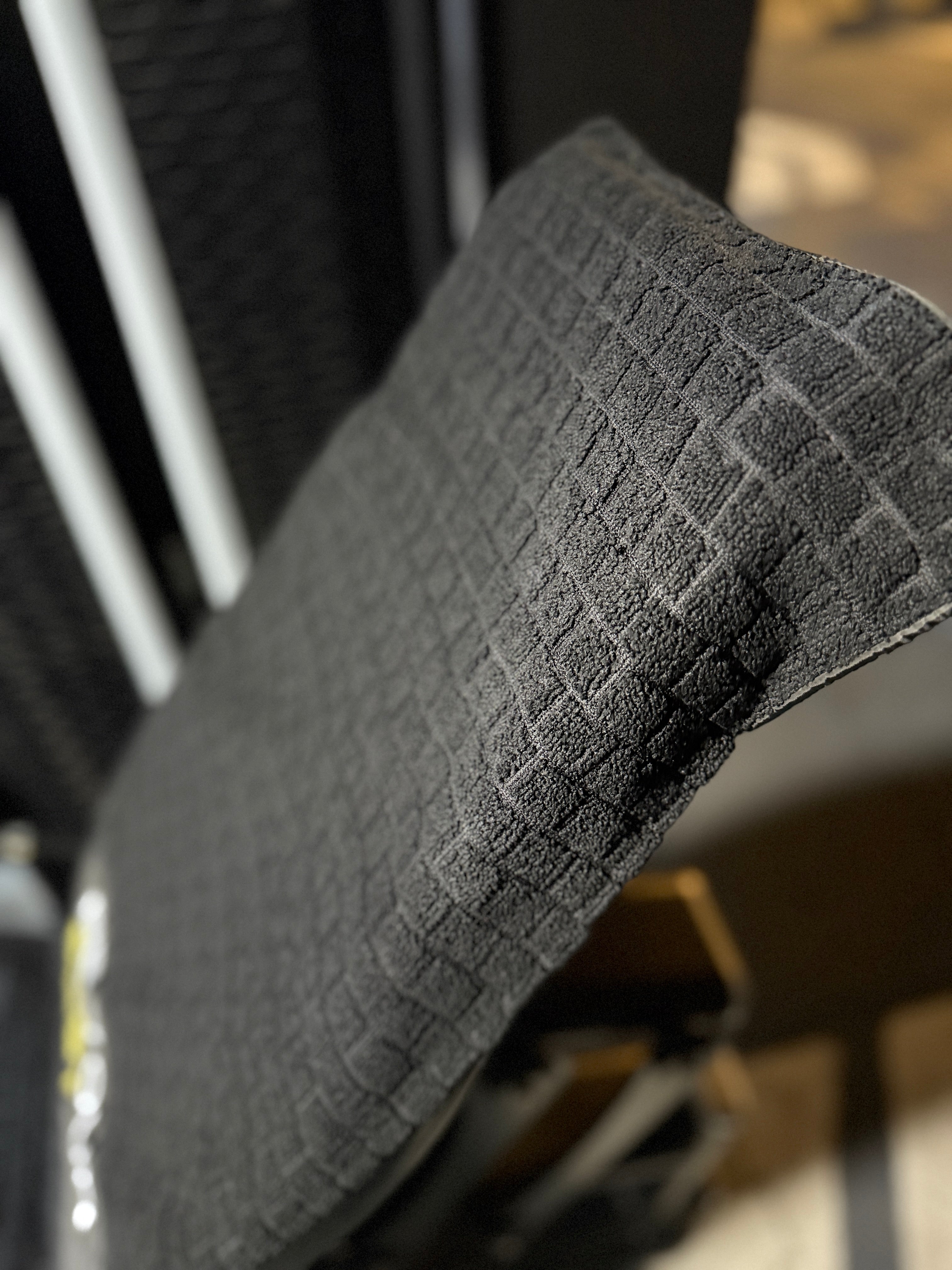 Antibacterial Gym Towel:         Black - Be Your Best